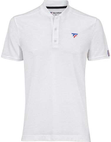 Теннисное поло Tecnifibre Polo Pique - white