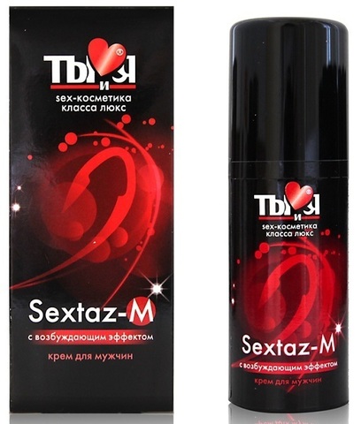 Крем  Sextaz-m  с возбуждающим эффектом  для мужчин , 20г