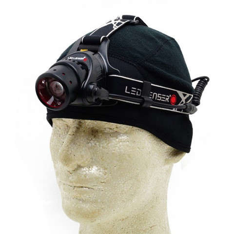 Фонарь налобный Led Lenser H14R.2, чёрный, светодиодный, AAx4 (7299-R)