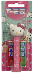 Игрушка-дозатор Хелло Китти с Фиолетовым Бантиком для конфет Pez