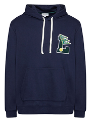 Куртка теннисная Lacoste Men's Live Hoodie - blue marine