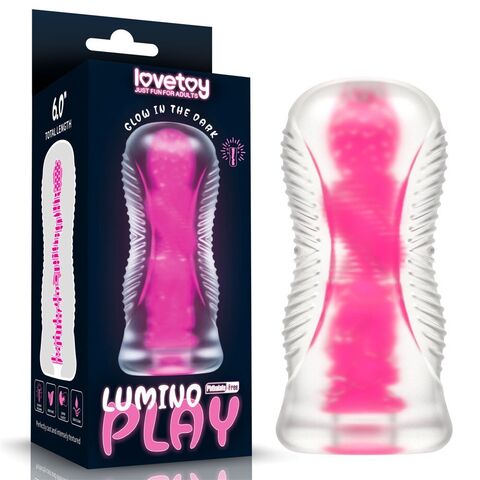 Светящийся в темноте мастурбатор 6.0 Lumino Play Masturbator - Lovetoy LV342041