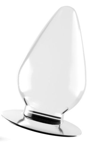 Прозрачная анальная пробка Flawless Clear Anal Plug - 11,5 см. - Lovetoy LV310017