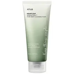 Anua Heartleaf Quercetinol Pore Deep Cleansing Foam глубокоочищающая пенка-скраб для умывания