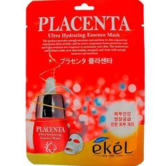 Тканевая маска с экстрактом плаценты EKEL Placenta Ultra Hydrating Essence Mask