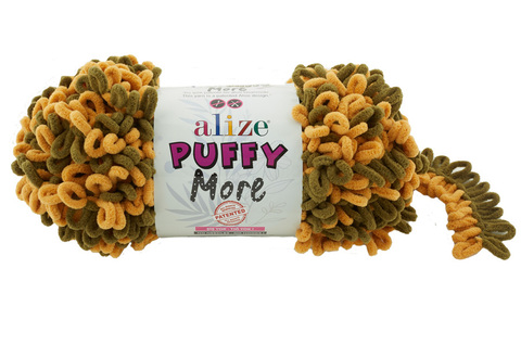 Пряжа Alize Puffy More цвет 6277