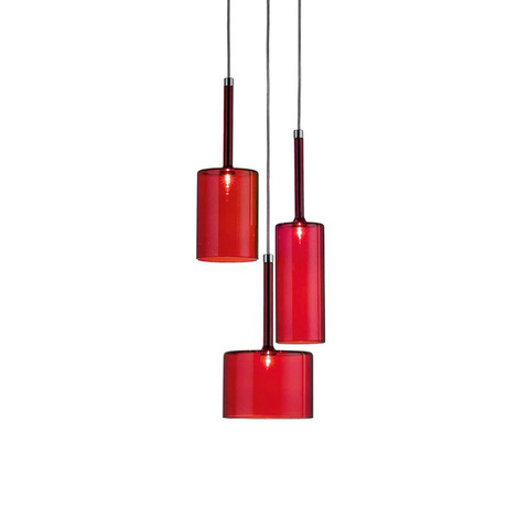 Люстра Spillray 3 Red