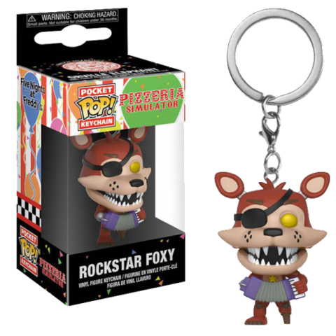 Брелок Funko POP! Five Nights at Freddy's: Rockstar Foxy