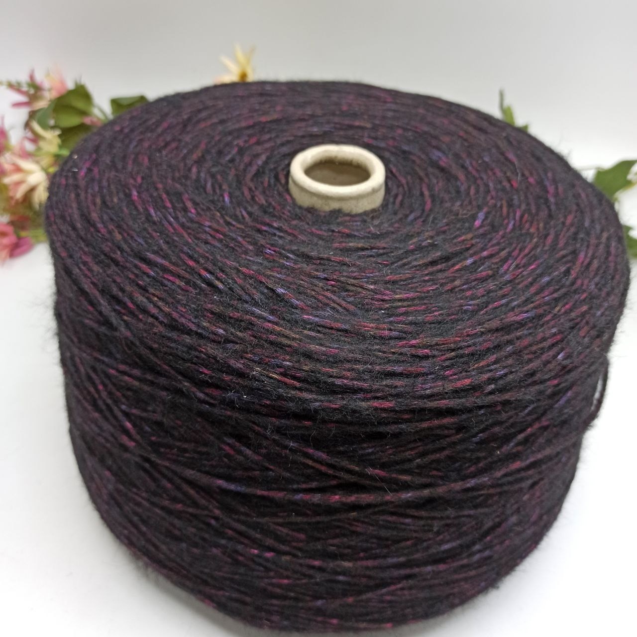 Арт Cappuccino фабрика Pinori Filati - Black plum