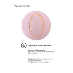 Розовый клиторальный вакуум-волновой массажер Irresistible Seductive - 