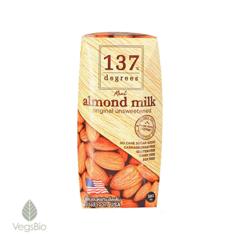 Миндальное молоко без сахара, 180мл (137 Degrees)
