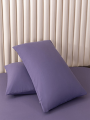 Комплект постельного белья Однотонный Сатин CS051 1.5 спальный наволочки 70-70
