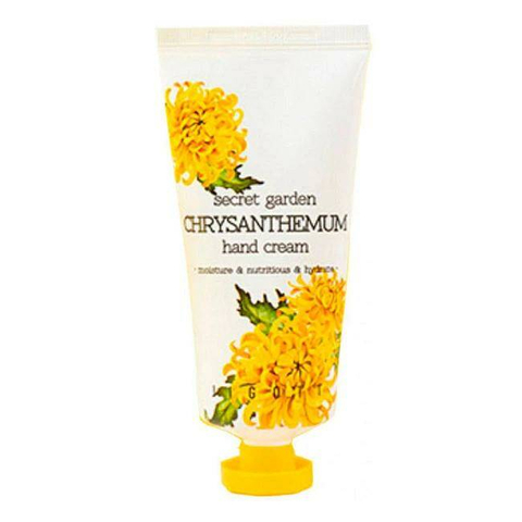 Jigott Hand Крем для рук с экстрактом хризантемы Jigott Secret Garden Chrysanthemum Hand Cream