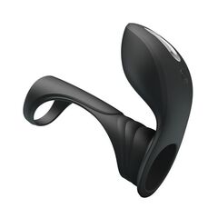 Черная насадка на пенис с вибрацией Vibration Penis Sleeve II - 