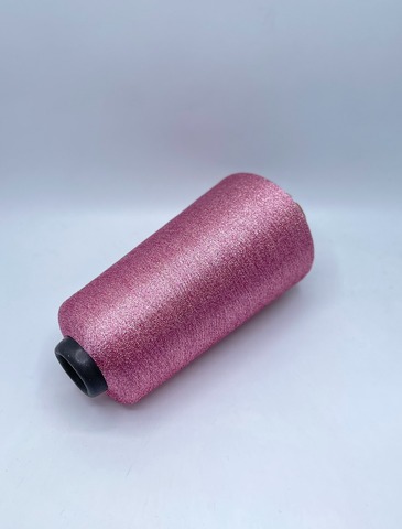 Sinflex (пр.Италия),F180 7500м / 100 гр.  60% вискоза, 40% люрекс , цвет-Розовый(f425), арт.34532