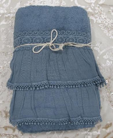 Набор полотенец 2шт Opificio Dei Sogni Violette blu синий