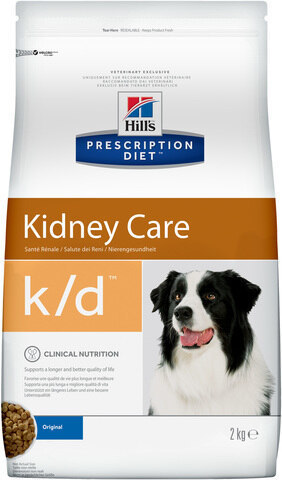 купить хиллс Hill’s™ Prescription Diet™ Canine k/d™ Canine Original сухой корм для собак, диетический рацион при заболеваниях почек