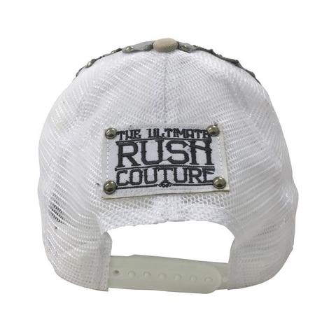 Rush Couture | Бейсболка мужская MOTORPSYCHO CLUB SNAP HAT Grey RC169 сзади