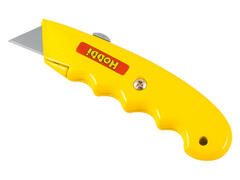 19-0-110 Резак с выдвижным лезвием ЭРГОНОМИК, 19 мм, HCS, корпус из Al сплава (РемоКолор)