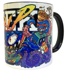 Фирменная кружка Аркадный Монстр