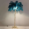 Торшер The Feather Floor Lamp Turquoise