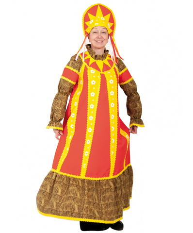 Карнавальный костюм женский Масленица 
