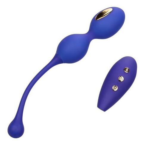 Фиолетовые виброшарики с электростимуляцией Impulse Intimate E-Stimulator Dual Kegel - California Exotic Novelties Impulse SE-0630-08-3