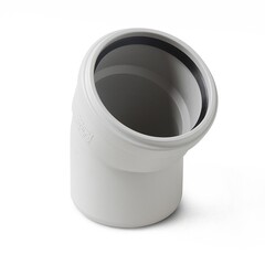 Отвод для малошумной канализации DN 160, угол поворота 87 гр. ELITE МК МПП РосТурПласт, белый