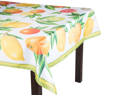 Скатерть 140x180 Blonder Home Citrus цветная