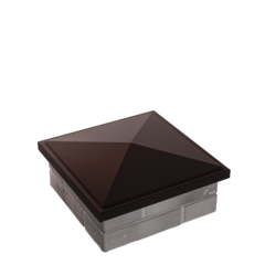 Колпак полимеркомпозитный Bonamono 400*400 (1,5 кирпича) коричневый