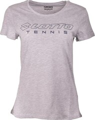 Женская теннисная футболка Lotto Squadra W II Tee - cool gray