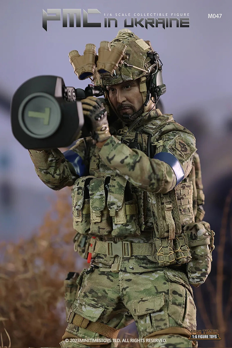 Фигурка Боец ЧВК в Украине масштаб 1/6