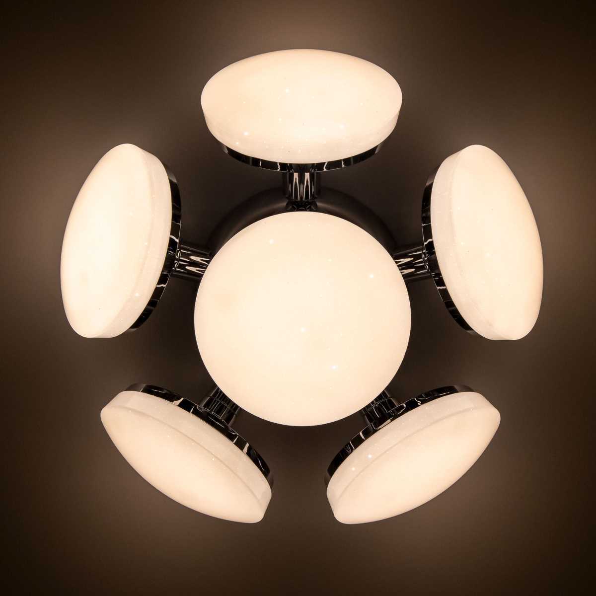 Потолочная светодиодная люстра Citilux Тамбо CL716161Wz