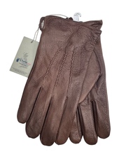 Перчатки. Мужские. Материал верха: Кожа оленя. Подклад: Трикотаж-шерсть. 5 шт в упаковке.