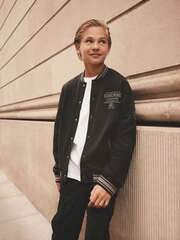 Бомбер для мальчика Next 784-411, Черный