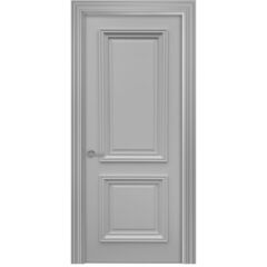 Купить Межкомнатная дверь эмаль Шервуд 2 Багет RAL 7047 глухая