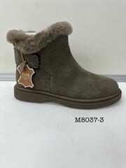 Ботинки зима нат. замша по 8 пар (36-41)р./ M8037-3