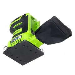 Плоская шлифмашина Greenworks G24SS14 24V аккумуляторная, без АКБ и ЗУ