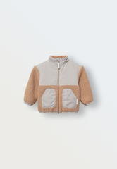 1999-138 Куртка демисезонная из шерпы (сливочный)