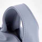 Сумка Саломея 2026 гладкий серо-голубой