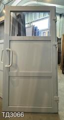 Дверь пластиковая входная Б/У 2040(в) x 1040(ш)