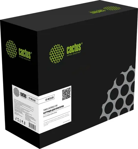 Картридж лазерный Cactus CS-W2222X 222X желтый (2500стр.) для HP LJ Pro 3203dw, 3303fdn, 3303sdw с чипом