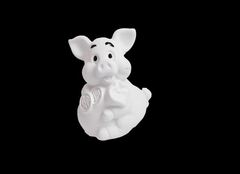 Силиконовый молд Свинка 3D