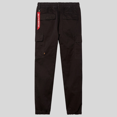 Брюки Alpha Industries Cotton Jogger Black (черные)