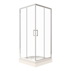 Душевое ограждение Triton Фикс-Хром 80х80