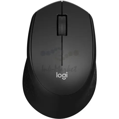 Мышь беспроводная LOGITECH M330 Silent Plus black (USB, 1000dpi, 3but) (910-004944)
