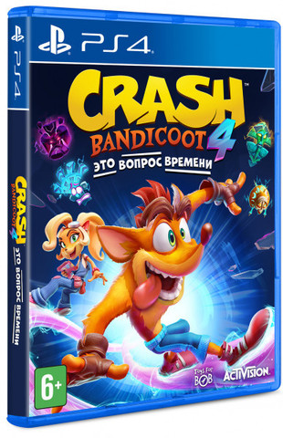 Crash Bandicoot 4: It's About Time (Это Вопрос Времени) (диск для PS4, интерфейс и субтитры на русском языке)