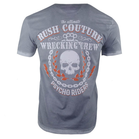 Rush Couture | Футболка мужская WRECKING CREW VINTAGE FINAL Grey RC145 купить