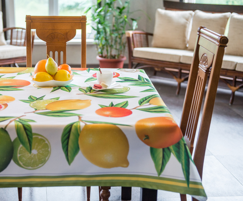Скатерть 140x180 Blonder Home Citrus цветная