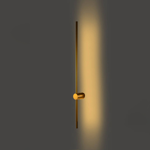 Бра Minimal Line M Gold H80